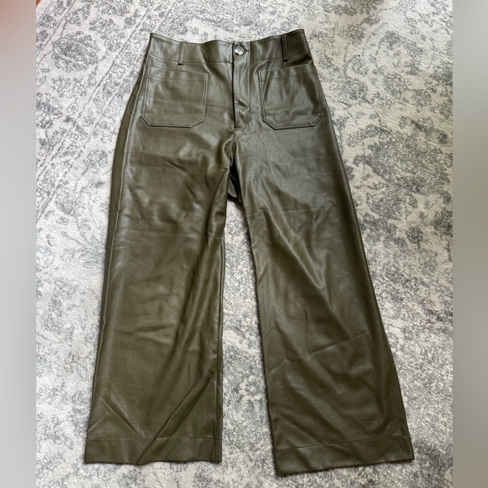 Anthropologie Maeve Olive Trousers Sz 30